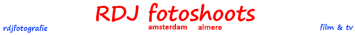 rdj fotoshoot